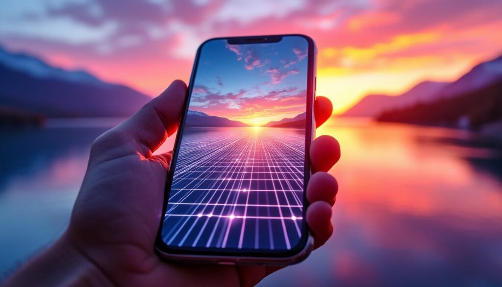 découvrez comment l'activation de la grille tactile sur votre smartphone facilite le cadrage de vos photos pour des résultats plus précis et esthétiques.