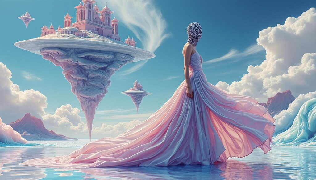 découvrez l'art du post-traitement photoshop à travers la création de compositions surréalistes mêlant modèles et décors impossibles, pour des images uniques et impressionnantes.