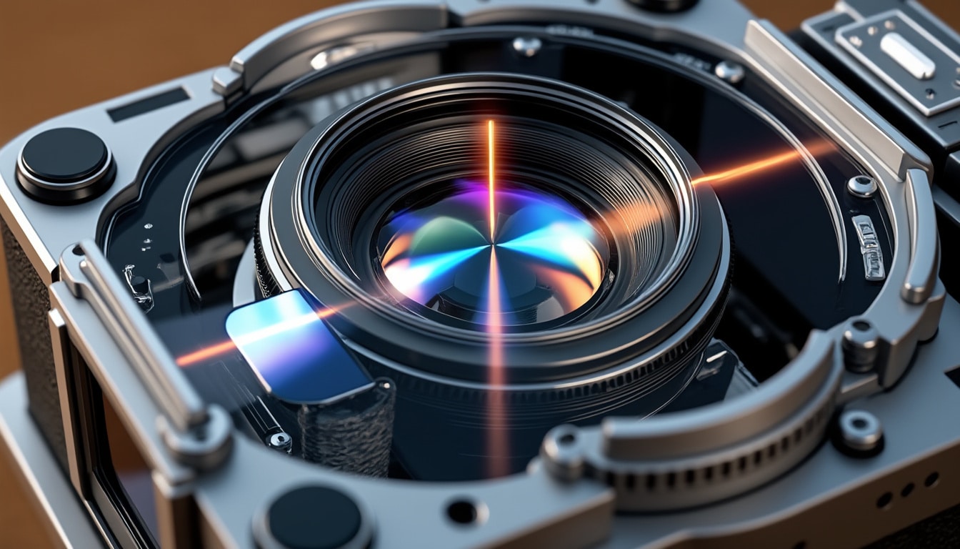 découvrez comment la réflexion de la lumière par les miroirs du pentaprisme caractérise le fonctionnement des appareils photo reflex, assurant une visualisation précise avant la prise de vue.