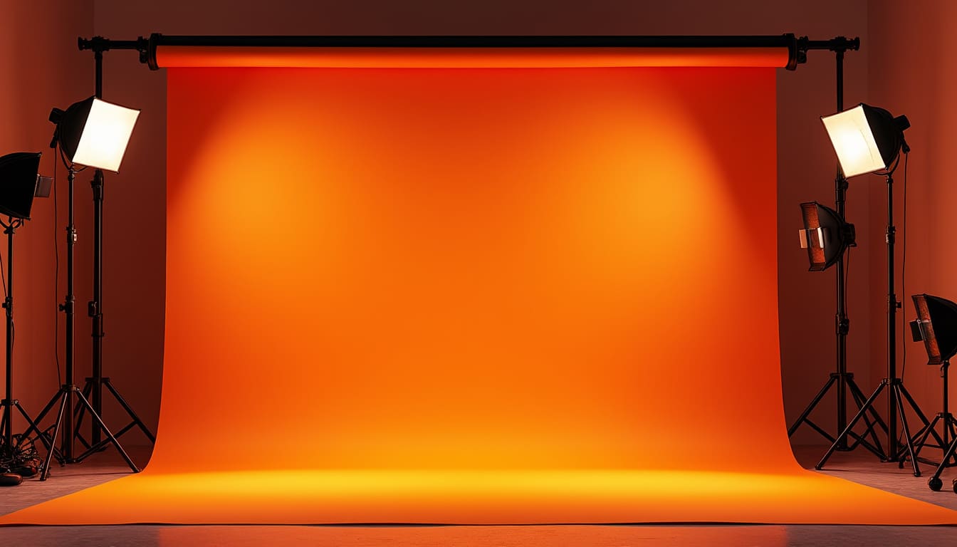 découvrez comment utiliser des filtres orange sur les flashs pour simuler un coucher de soleil en studio d'éclairage et créer des atmosphères chaleureuses et naturelles.