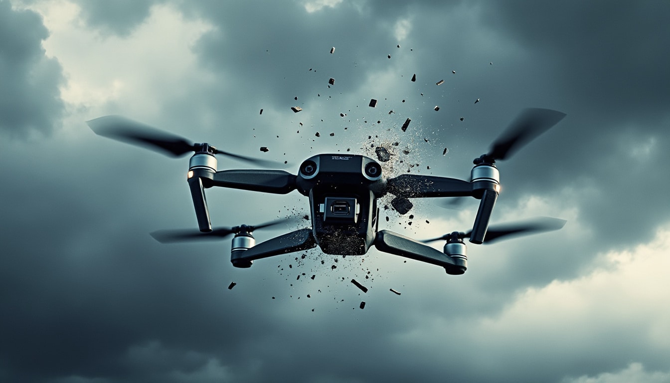 découvrez comment des rafales soudaines peuvent provoquer des crashes mortels de drones aériens et apprenez à anticiper ce danger.