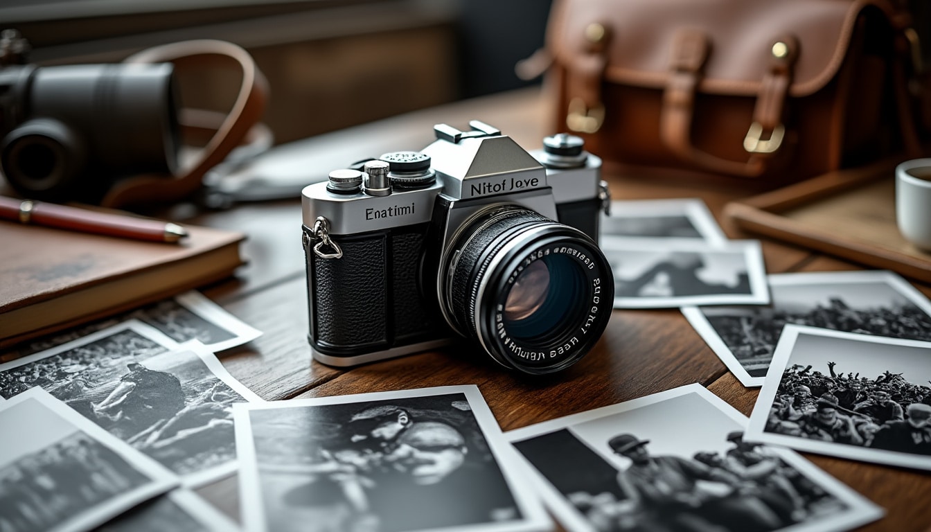 découvrez comment les grandes agences de photojournalisme ont contribué à forger le mythe de l'appareil reflex, symbole d'images puissantes et d'histoires captivantes.