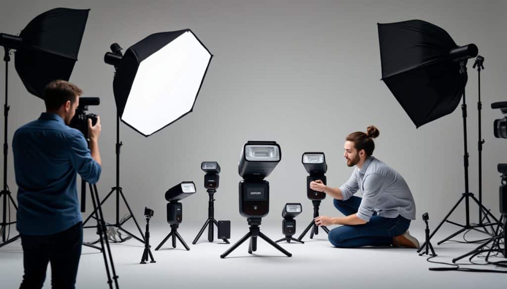 découvrez comment la location de flashs autonomes permet de réduire les coûts d'équipement en studio d'éclairage tout en garantissant une qualité professionnelle.