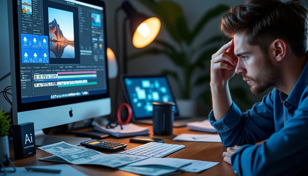 découvrez comment l'achat de plugins d'intelligence artificielle impacte le coût du post-traitement dans photoshop et ses conséquences sur votre budget.