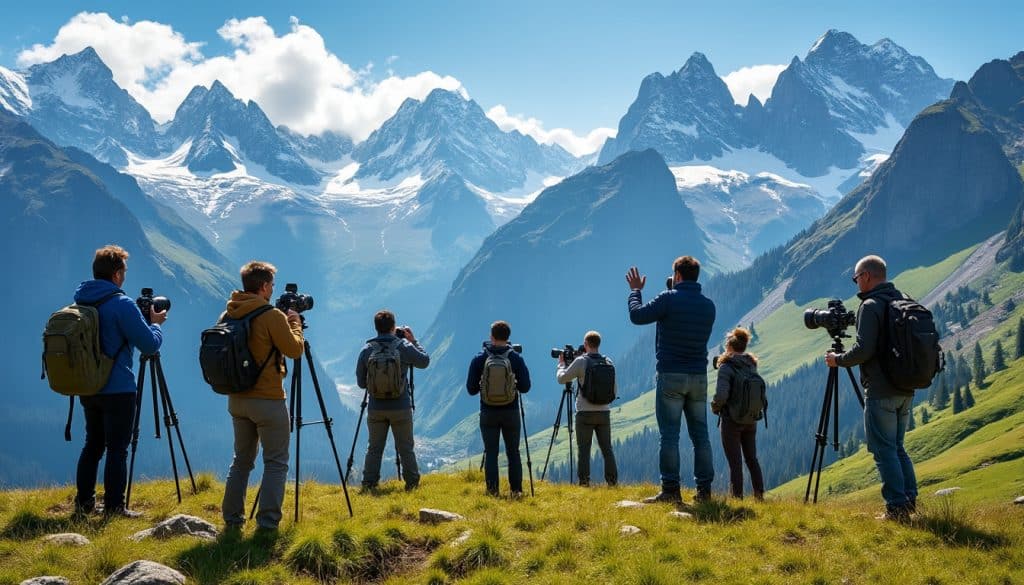 découvrez comment les stages encadrés en montagne permettent de générer des revenus grâce à la photographie de paysage, en alliant passion et opportunités professionnelles.