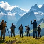 découvrez comment les stages encadrés en montagne permettent de générer des revenus grâce à la photographie de paysage, en alliant passion et opportunités professionnelles.