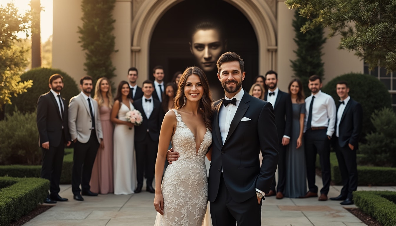 un clignement des yeux sur la photo de groupe peut gâcher un souvenir de mariage. découvrez comment éviter ce petit incident et réussir vos clichés.